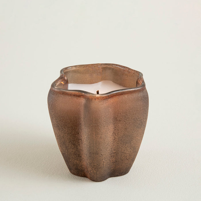 Antique Candle 13 Cm Copper