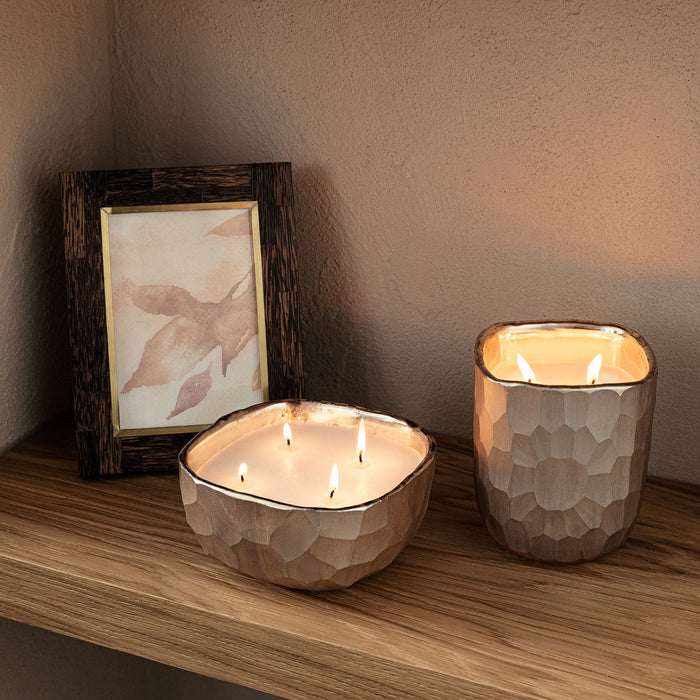 Rose Candle 14 CM ROSE GOLD