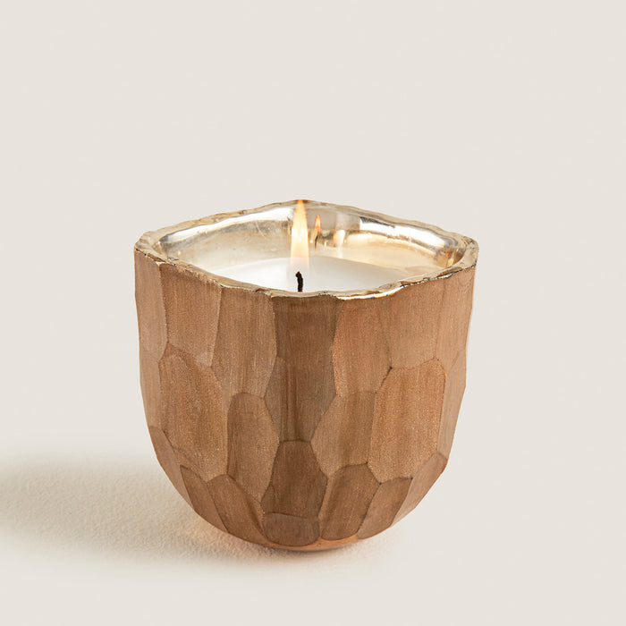 Browny Candle 9 Cm Copper