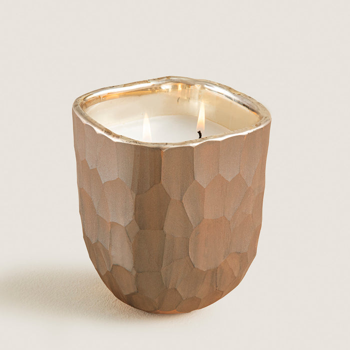 Browny Candle 14 Cm Copper