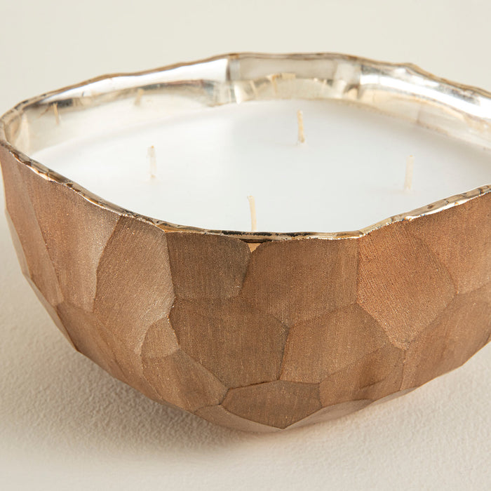 Browny Candle 15x7 Cm Copper