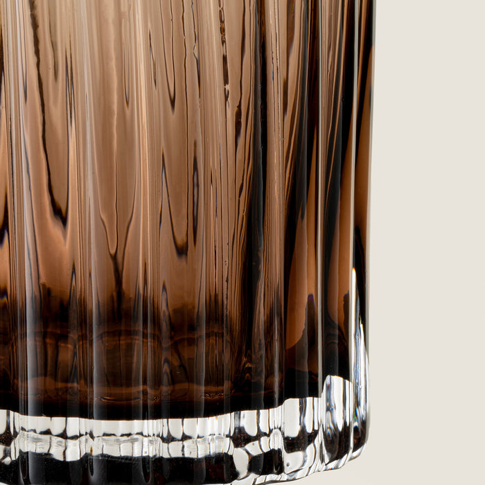 Lauro Water Glass 290 Ml Brown