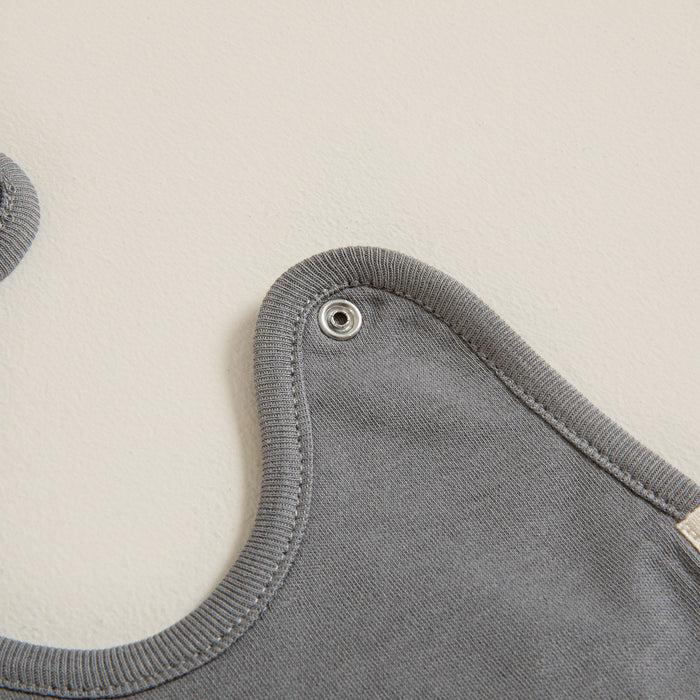 Little Driver Bib Anthracite