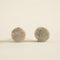 Marbly Button Knob Light Brown