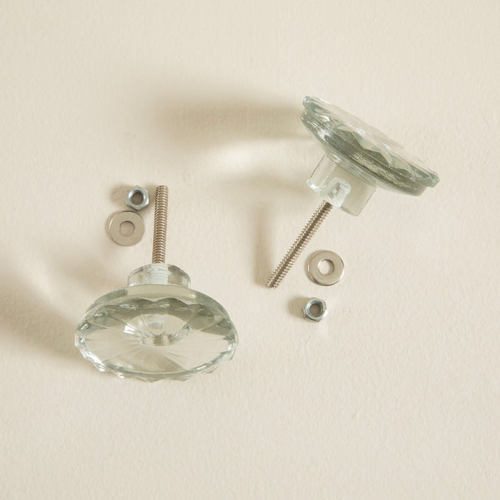 Glamy Dia  Knob Transparent