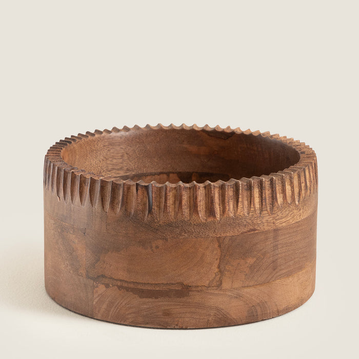 Simple Nature Decorative Bowl 20 Cm Natural