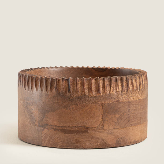 Simple Nature Decorative Bowl 20 Cm Natural