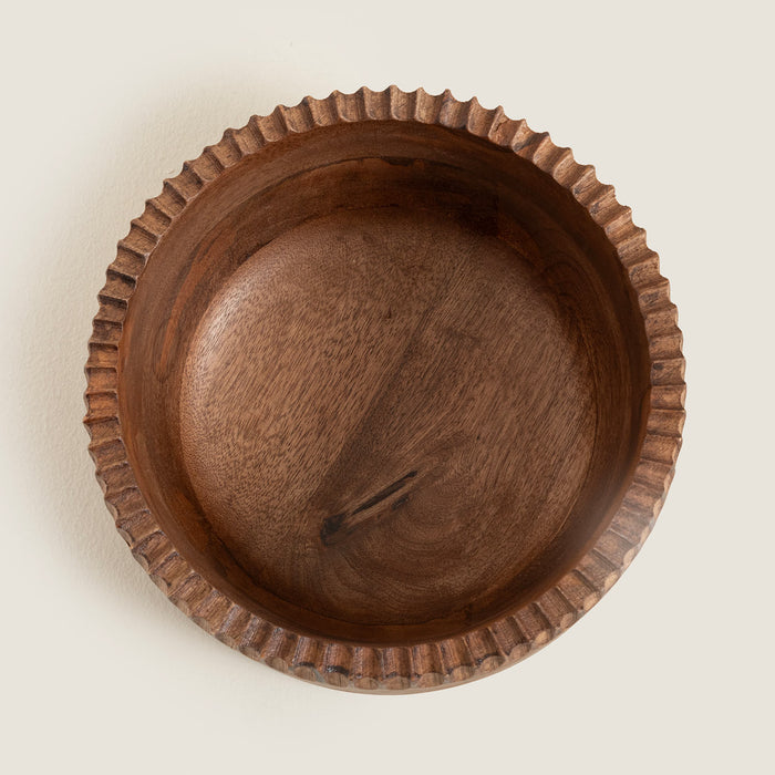Simple Nature Decorative Bowl 20 Cm Natural