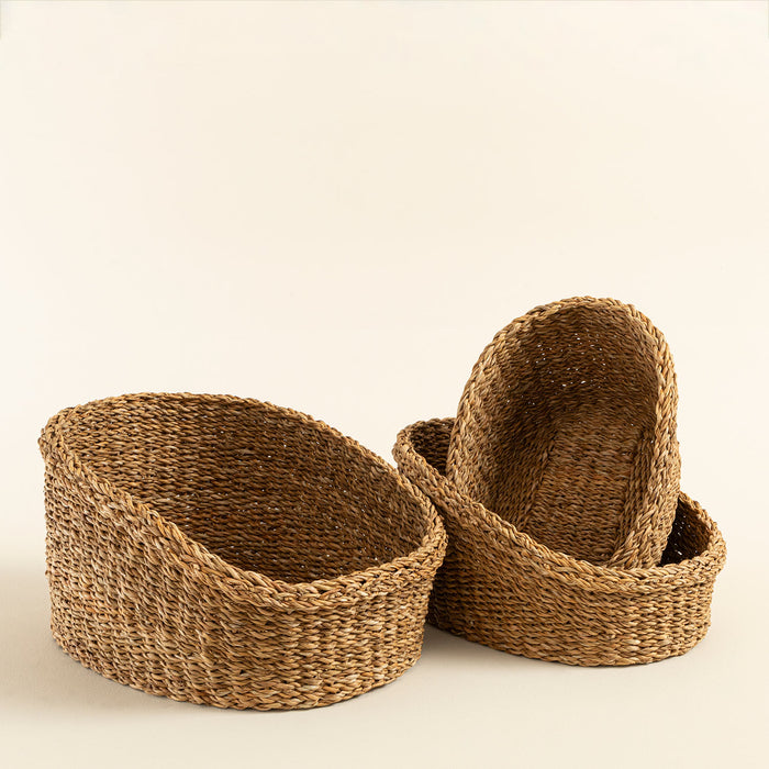 Vompo Basket 39 x 24 x 12 cm Natural