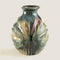 Reactive Oval Vase Green