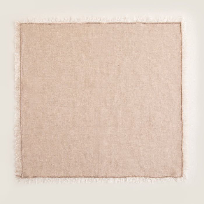 Unıfe 3-Pıece Napkın 45x45 Cm Khaki