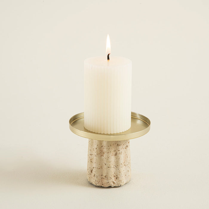 Coastal Candle Holder 8 Cm Gold