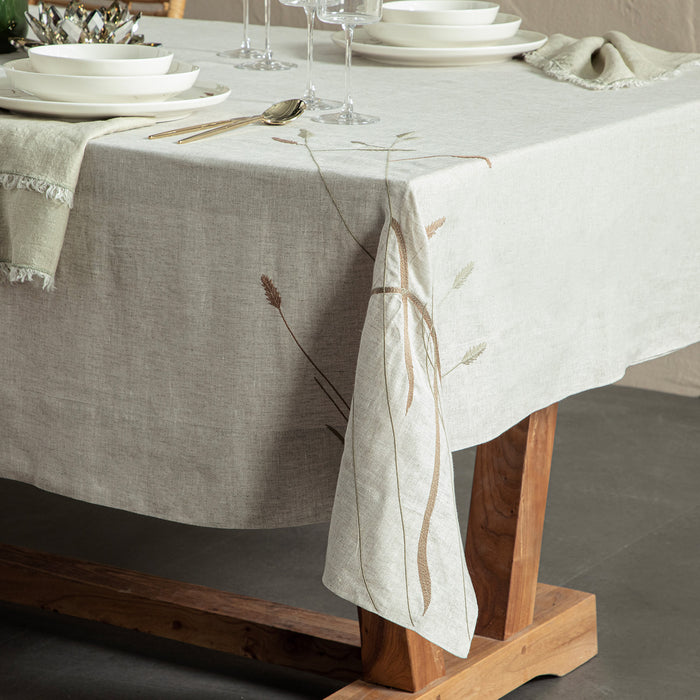 Alessıa Tablecloth 160x240 Cm Natural