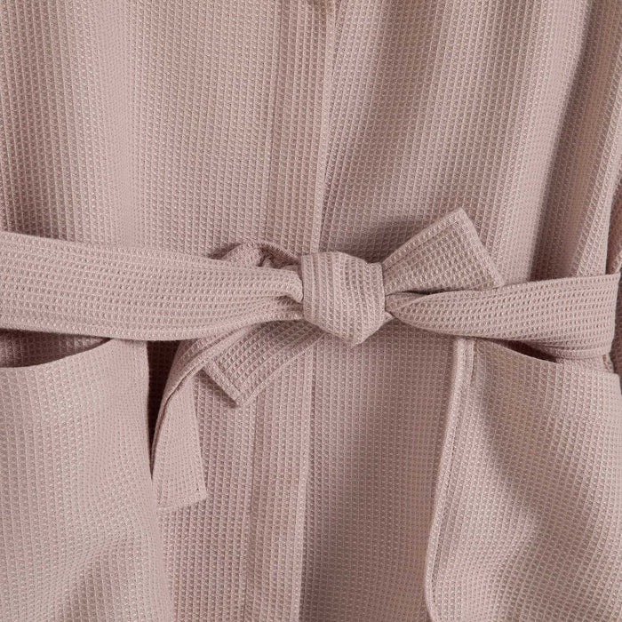 Little Basic Hoodıe Bathrobe Pink