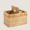 Paloy Basket With Divider Natural