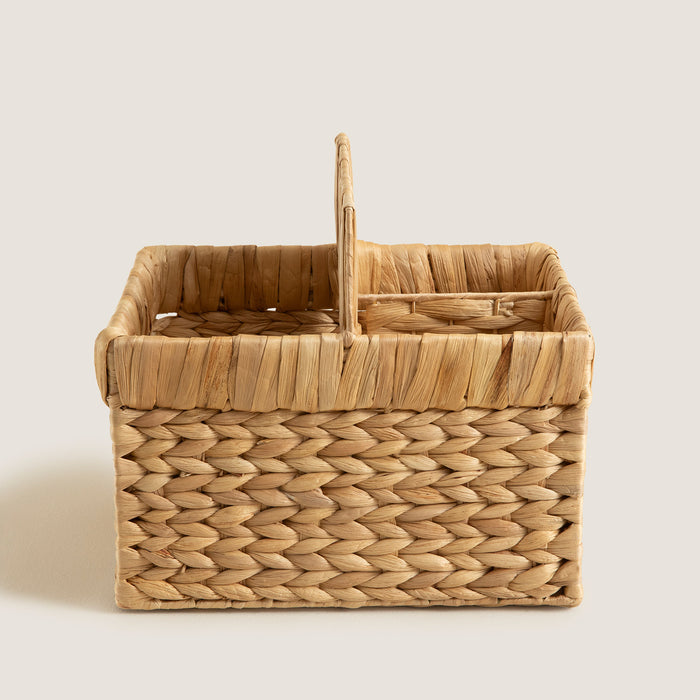 Paloy Basket With Divider Natural