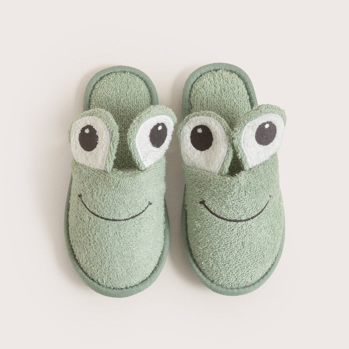 Frog Slippers GREEN