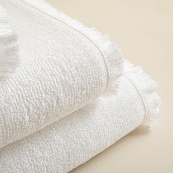 Noble Hand Towel 30x50 Cm White