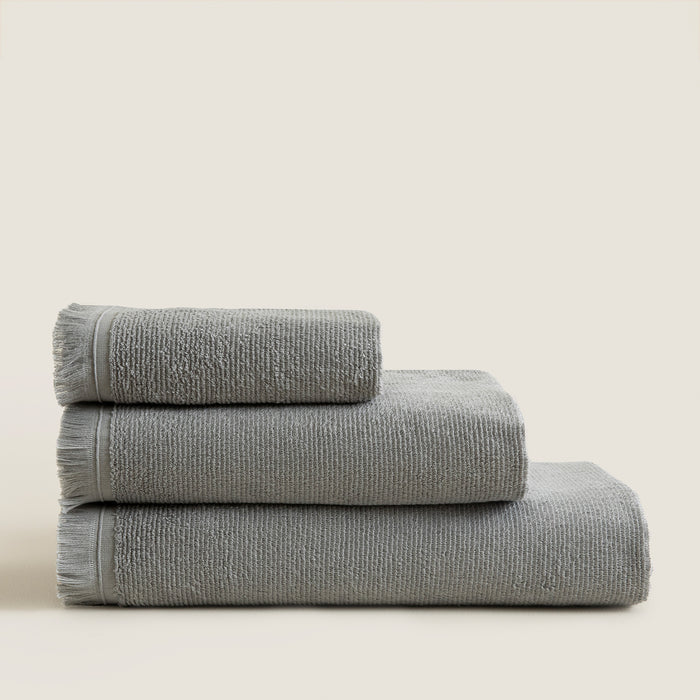 Noble Face Towel 50x90 Cm Grey