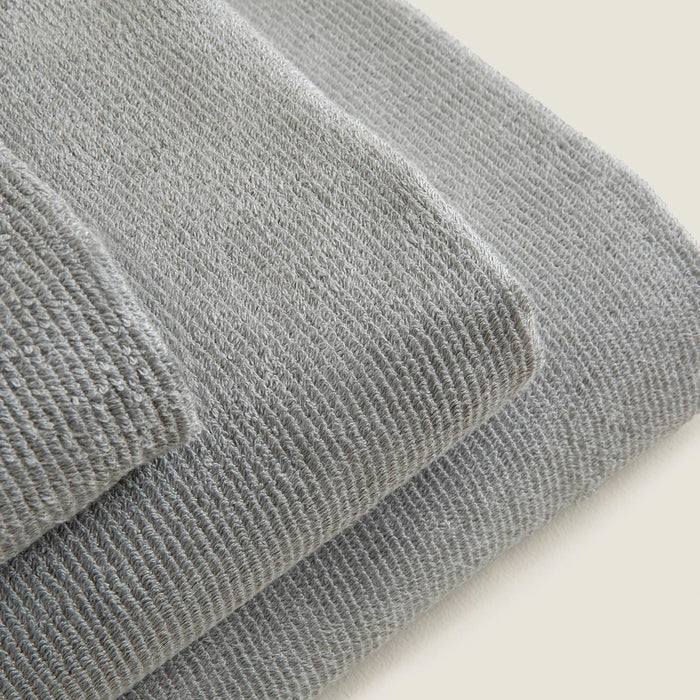 Noble Face Towel 50x90 Cm Grey