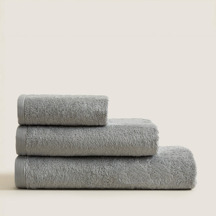 Flovya Hand Towel 30x50 Cm Grey