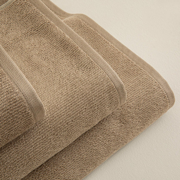 Carlin Hand Towel 30X50 Cm Khaki