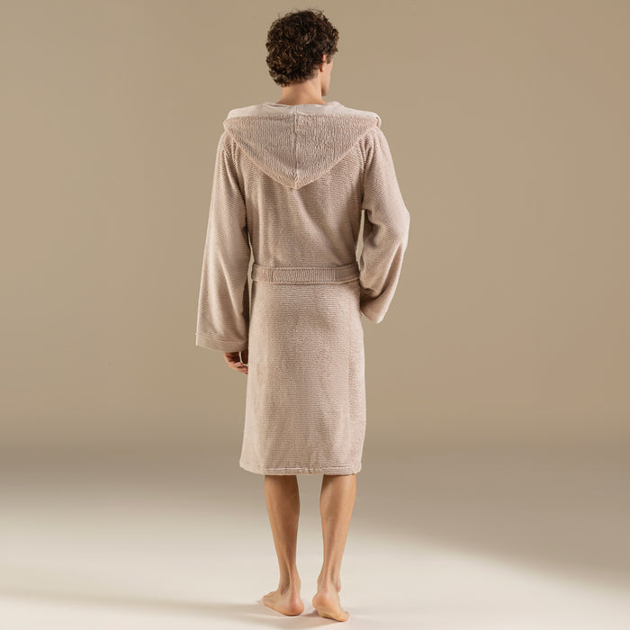 LYDIA Unısex Bathrobe LIGHT SOMON