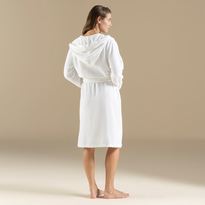 LYDIA Unısex Bathrobe White