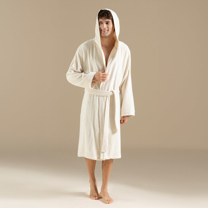 LYDIA Unısex Bathrobe Natural