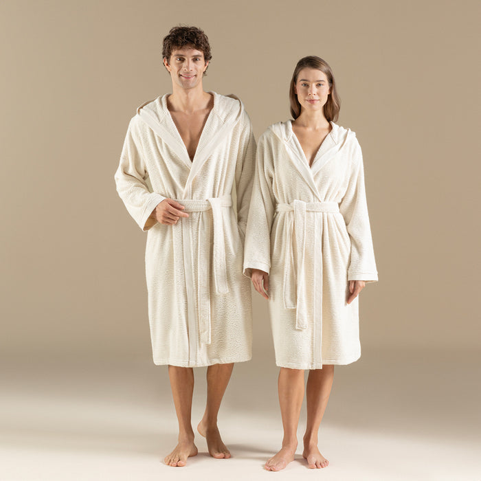 LYDIA Unısex Bathrobe Natural