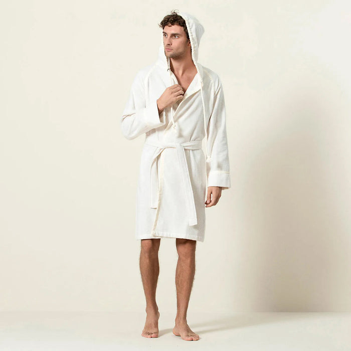 Ferme Unısex Bathrobe Ecru