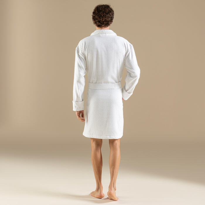 Hera Unısex Bathrobe White