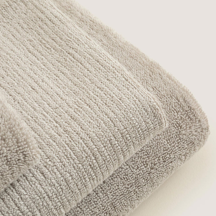 Eva Cotton Towel 30x50 Cm Light Grey