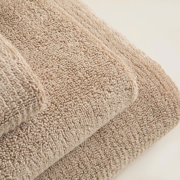 Eva Cotton Towel 30x50 Cm Dark Beige