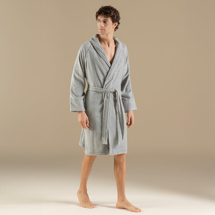 Solid Unisex Bathrobe