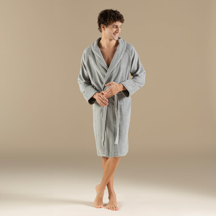 Solid Unisex Bathrobe
