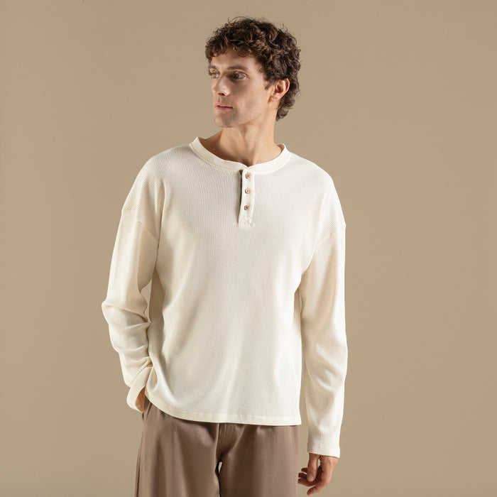 Verına Pajama Top Light Beige