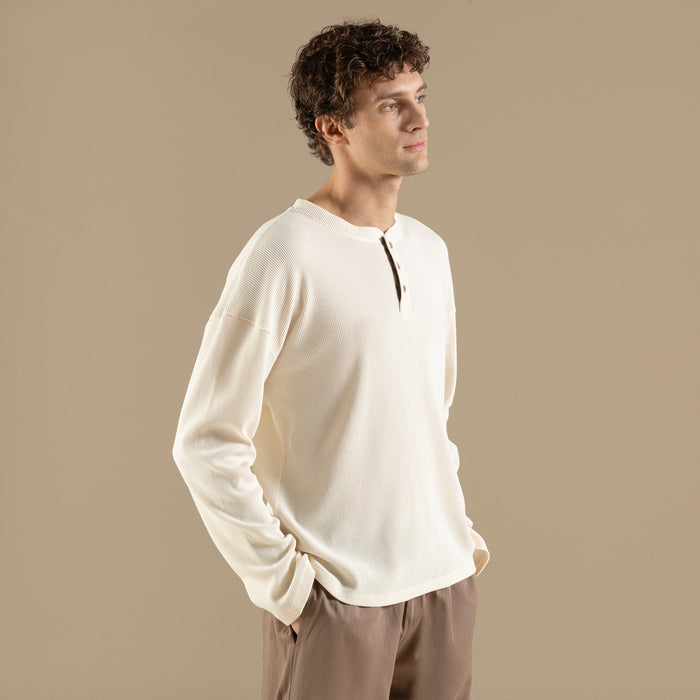 Verına Pajama Top Light Beige