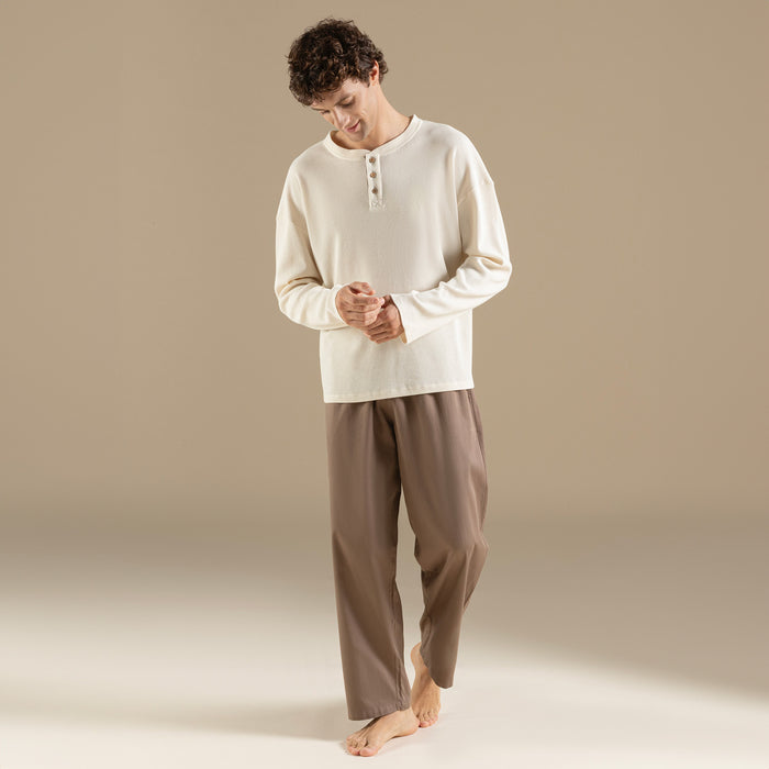 Verya Pajama Bottoms Dark Brown