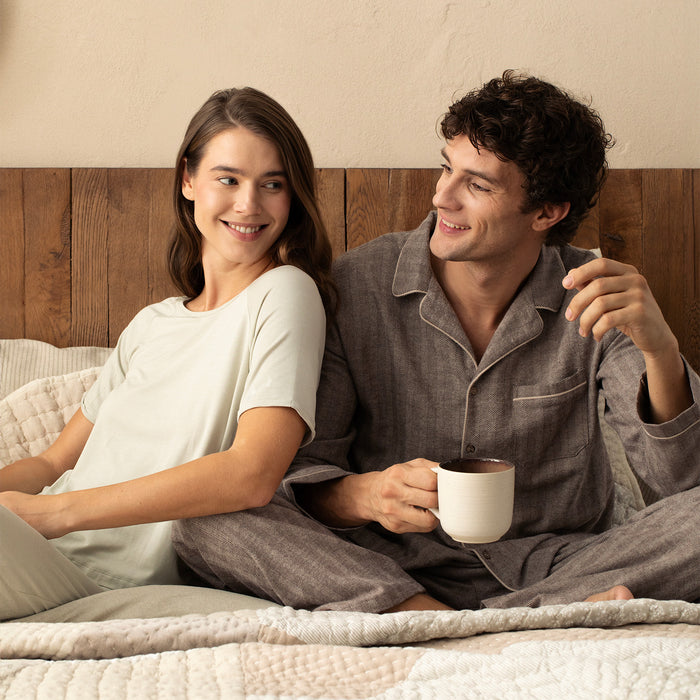Ranel Pajama Set Coffee