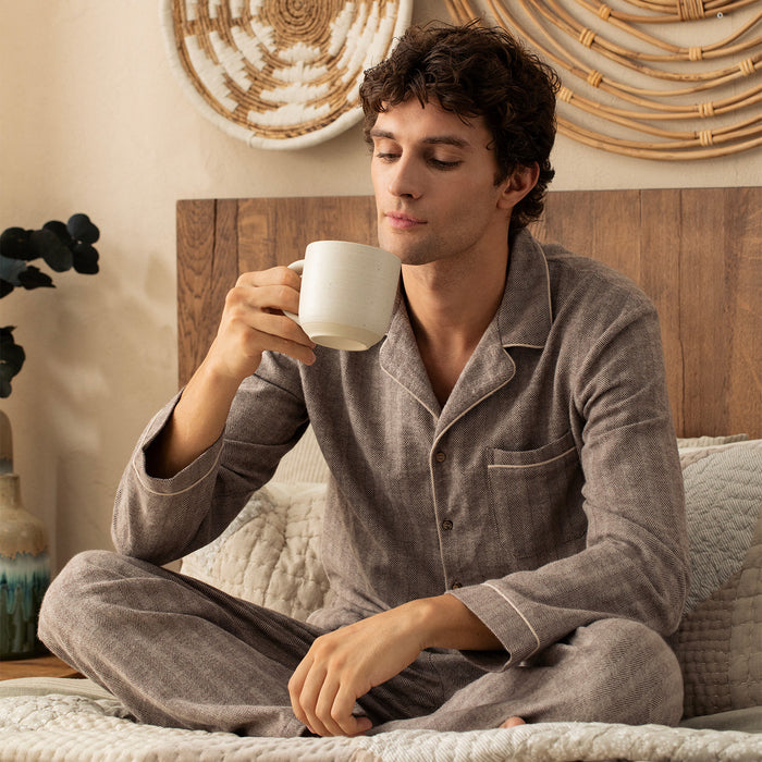 Ranel Pajama Set Coffee