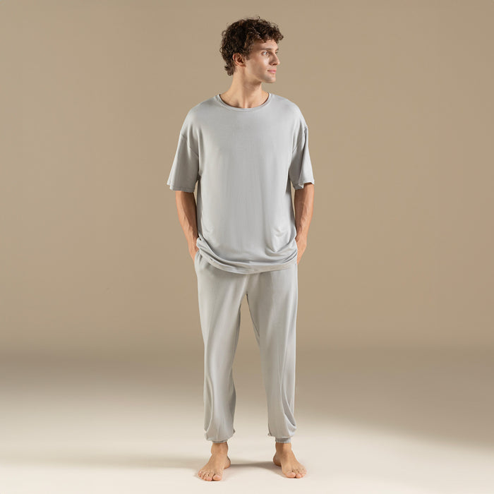 Dean Pajama Set Light Grey