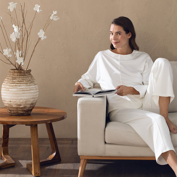 Vargas Pajama Set White