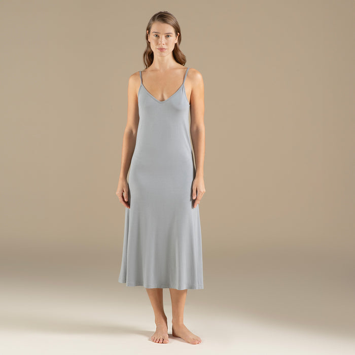 Darıan Dress Light Grey