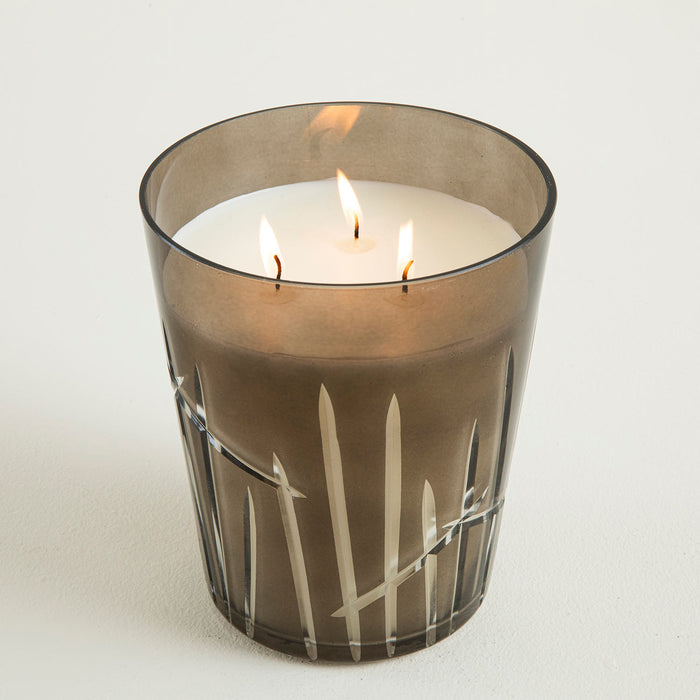 Pea Glass Candle L Anthracite