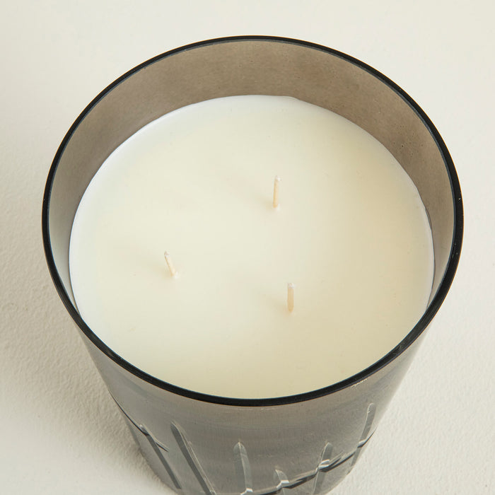 Pea Glass Candle L Anthracite