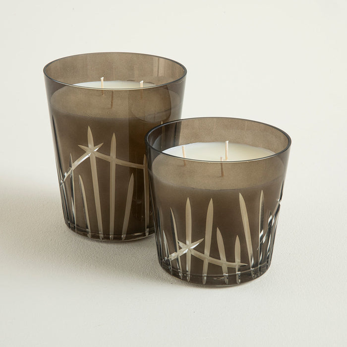 Pea Glass Candle L Anthracite