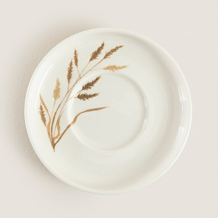 Alessia Tea Plate Cream