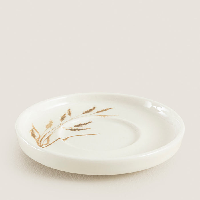 Alessia Tea Plate Cream