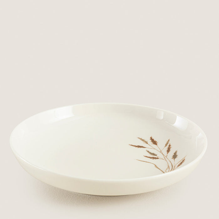 Alessia Deep Plate 20 Cm Cream